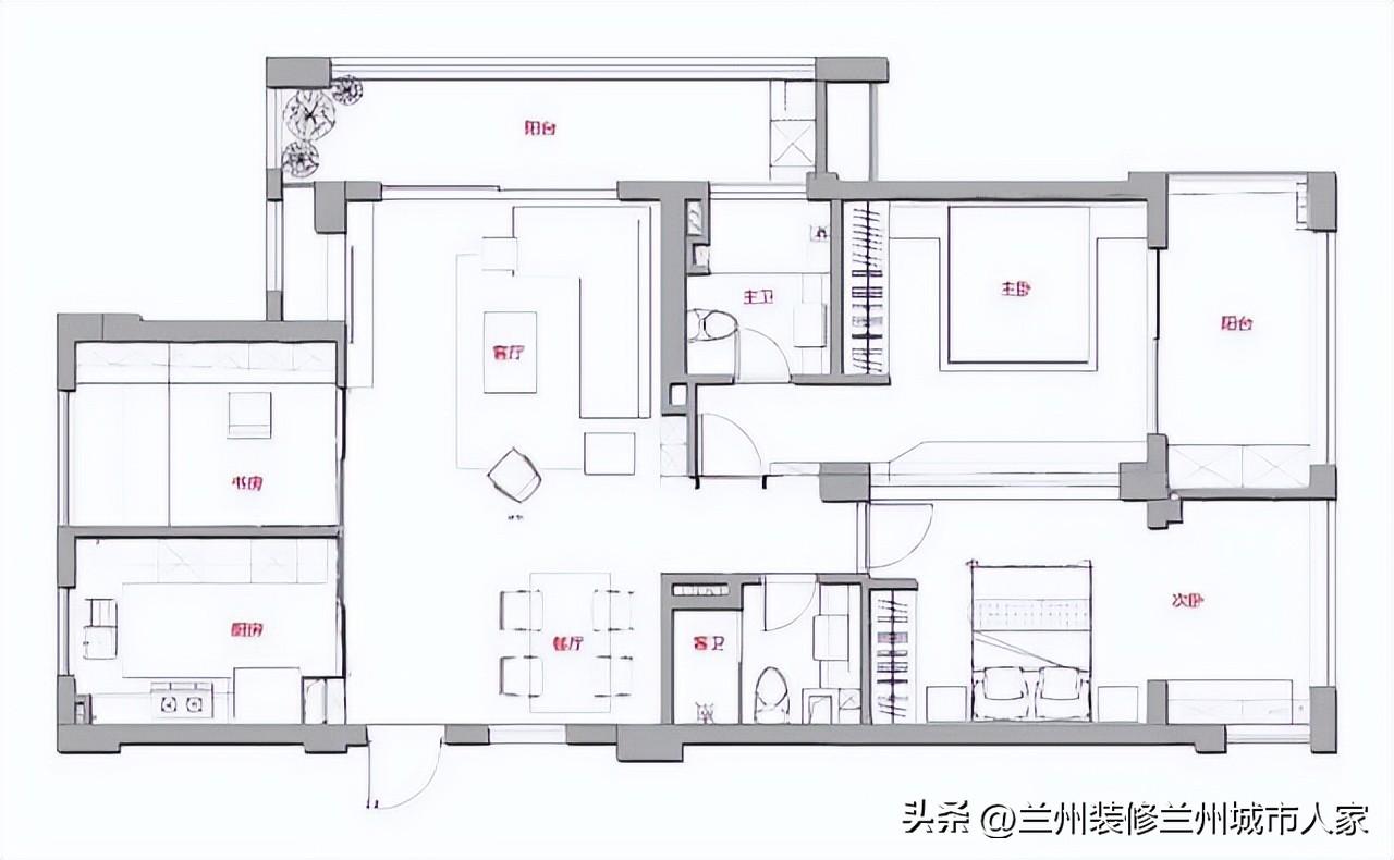 兰州装修公司-兰州室内家庭装修设计-甘肃城市人家美居装饰