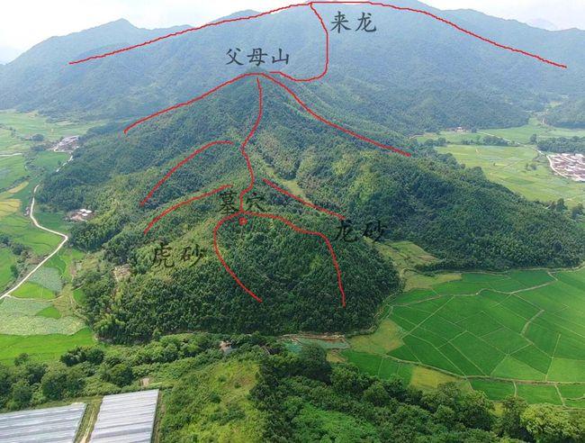 怎样看坟墓风水要9153点墓地风水图解看山风水