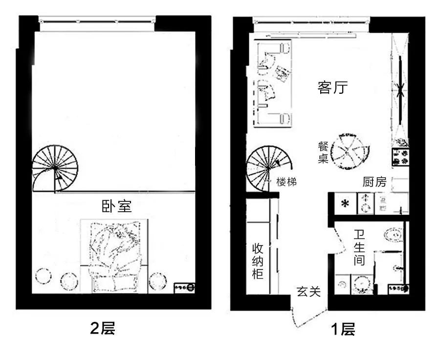 小户型扩容救星！5 个欧美复式设计案例，值得参考